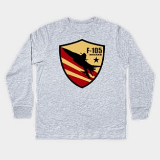 F-105 Thunderchief Vietnam Kids Long Sleeve T-Shirt